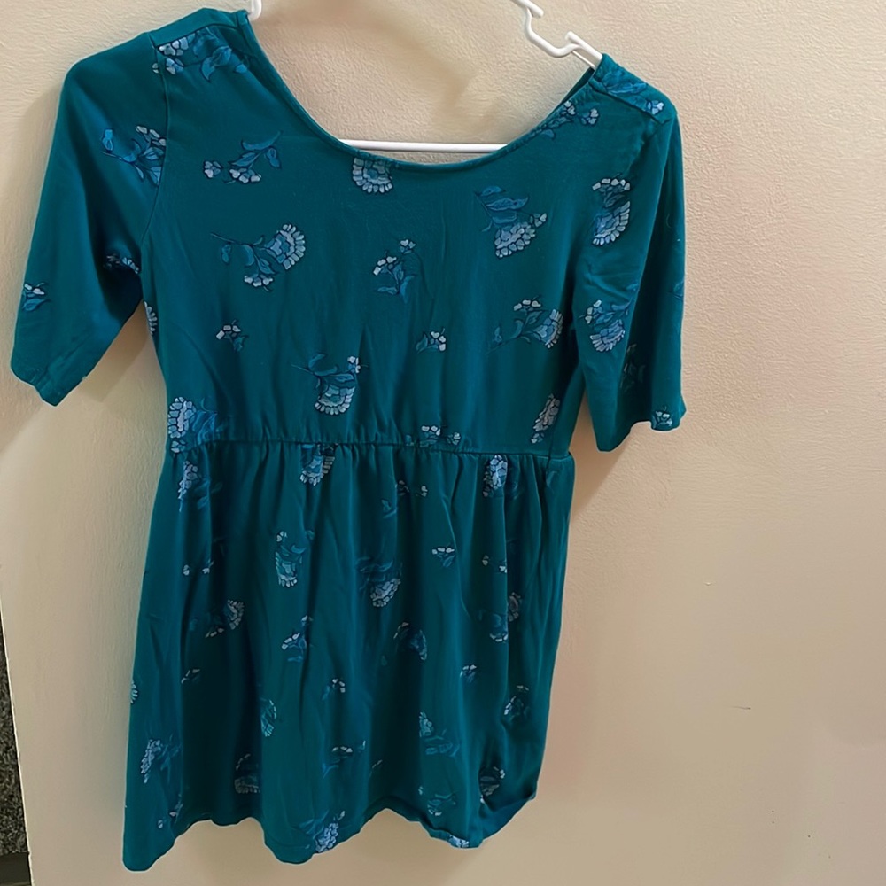 Girls old Navy teal dress